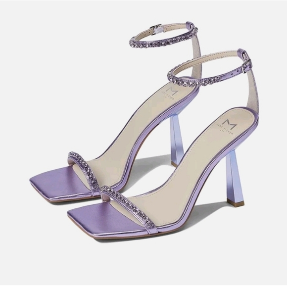 Marc Fisher Karima Square Toe Ankle Strap Sz 5.5M - Picture 1 of 11